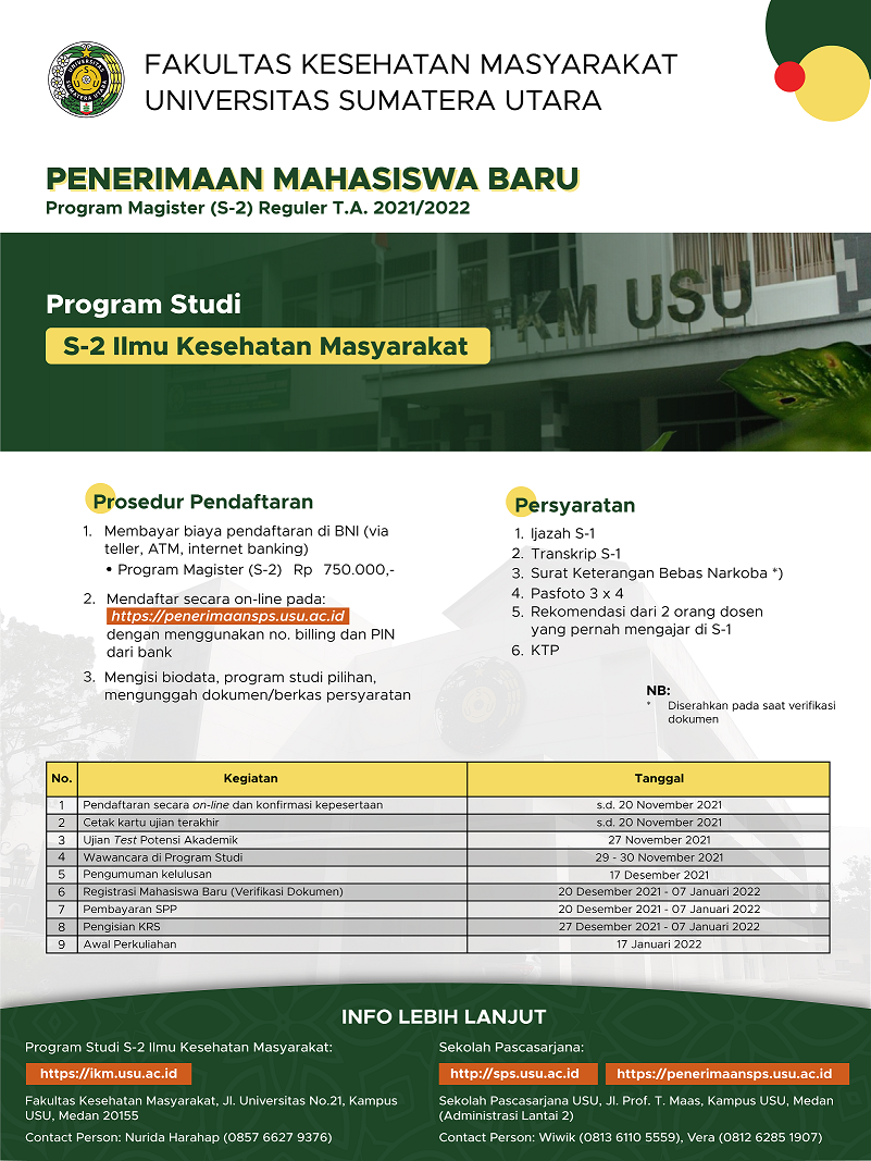 Program Magister Ilmu Kesehatan Masyarakat - Penerimaan Mahasiswa Baru ...